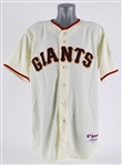 1959-73, 77-80 Willie McCovey (d.2018) San Francisico Giants Autographed Replica Majestic Jersey (JSA) (418)