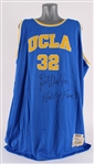 1974 Bill Walton (d.2024) UCLA Autographed Adidas Replica Jersey (Jacobson) (320)