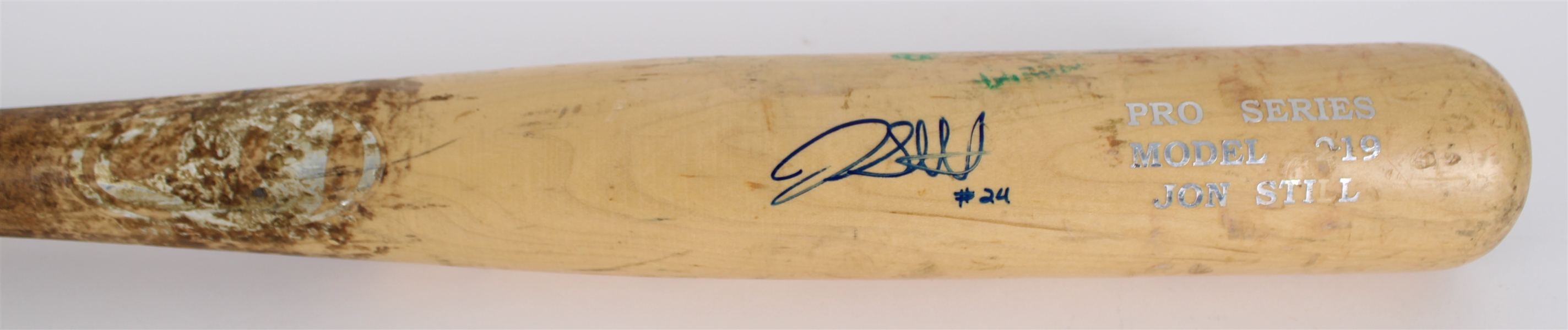 2006-09 Jon Still Boston Red Sox Minor Leagues Signed Diablo Bats Professional Model Game Used Bat (MEARS LOA/JSA) **400**