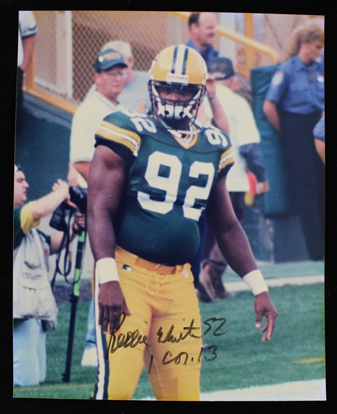 1993-98 Reggie White Green Bay Packers Signed 8" x 10" Photo (JSA)