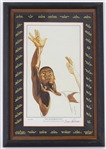 1979 Oscar Robertson Milwaukee Bucks Signed 18" x 27" Framed Hall of Fame Lithograph (JSA)