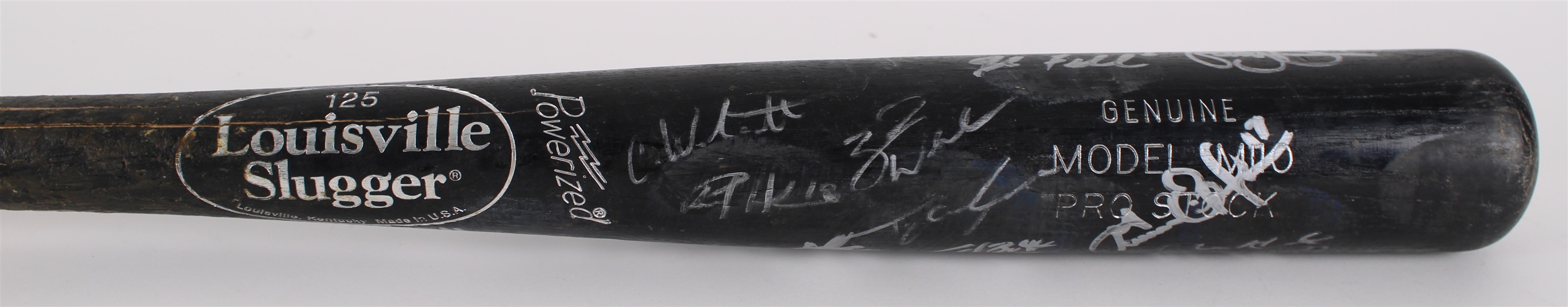 2000 Sacramento River Cats Inaugural Season Team Signed Louisville Slugger Professional Model Game Used Bat w/ 20 Signatures (MEARS LOA) **400**