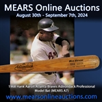 1968 Hank Aaron Atlanta Braves Adirondack Professional Model Bat (MEARS A6.5)