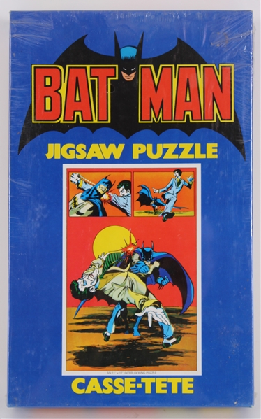 1973 Batman Sealed Jigsaw Puzzle 8x13 w/ Neal Adams Artwork (MIB) Old Store Stock