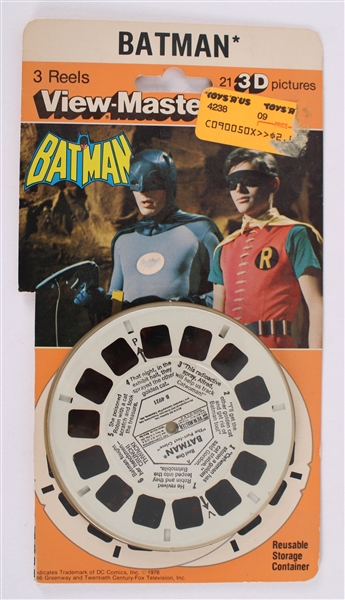 1976 Batman MOC 3-D View Master Reels