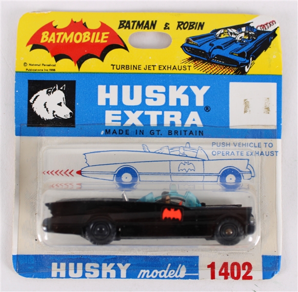 1966 Batmobile MOC Huskey Extra #1402 Model Car (Old Store Stock)