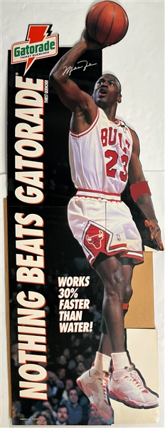 1990s Michael Jordan Life Size Nothing Beats Gatorade Displays (Lot of 3)