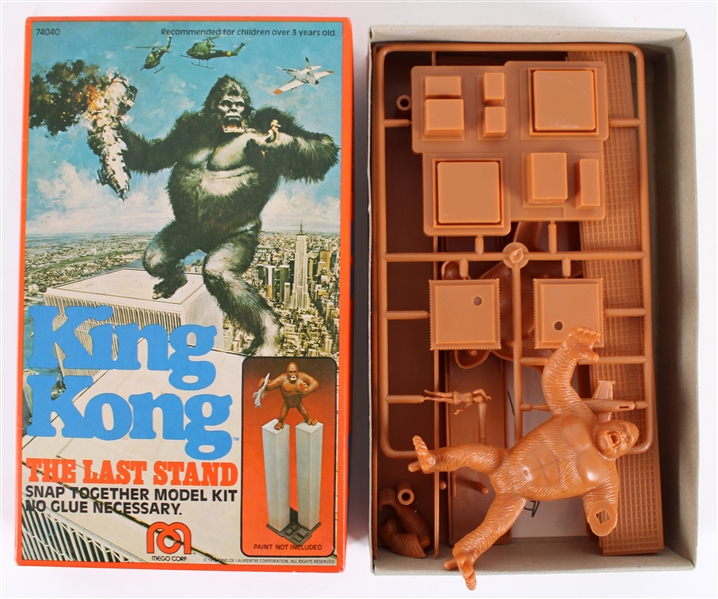 1976 King Kong The Last Stand MIB MEGO Model Kit