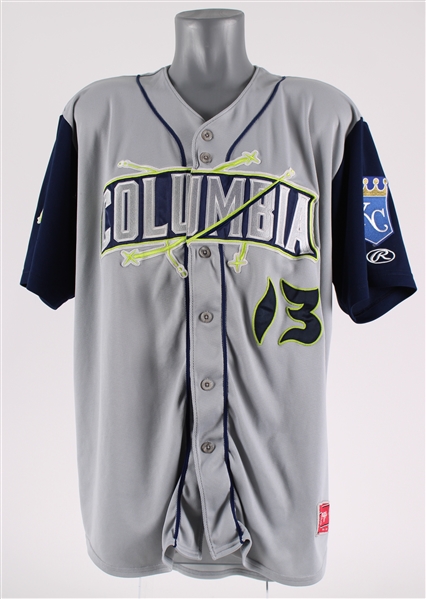 2016-22 Columbia Fireflies #13 Game Worn Minor League Jersey (MEARS LOA)