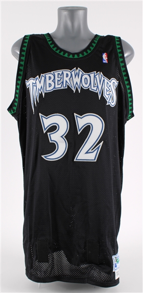 1998-99 Joe Smith Minnesota Timberwolves Game Worn Alternate Jersey (MEARS LOA)