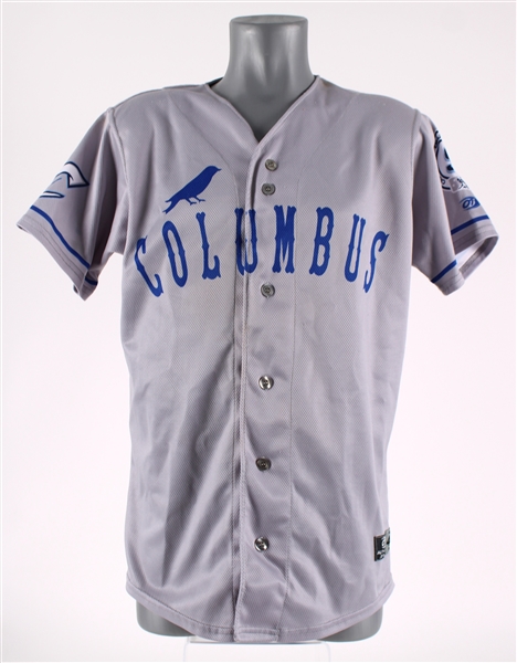 2023 Brayan Rocchio Columbus Blue Birds Minor League Negro League Tribute Jersey (MEARS LOA)