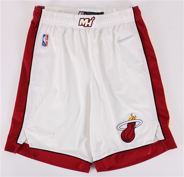 2021-22 Victor Oladipo Miami Heat Uniform Shorts (MEARS LOA)