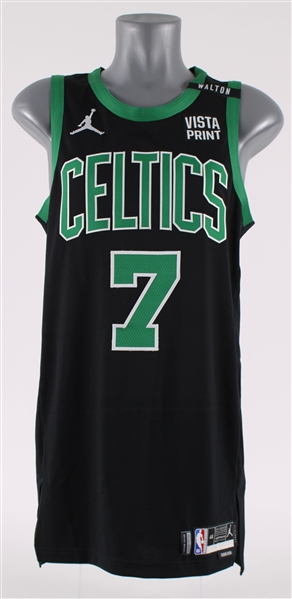 2024 Jaylen Brown Boston Celtics NBA Finals Statement Edition Jersey (MEARS A5) NBA Champions