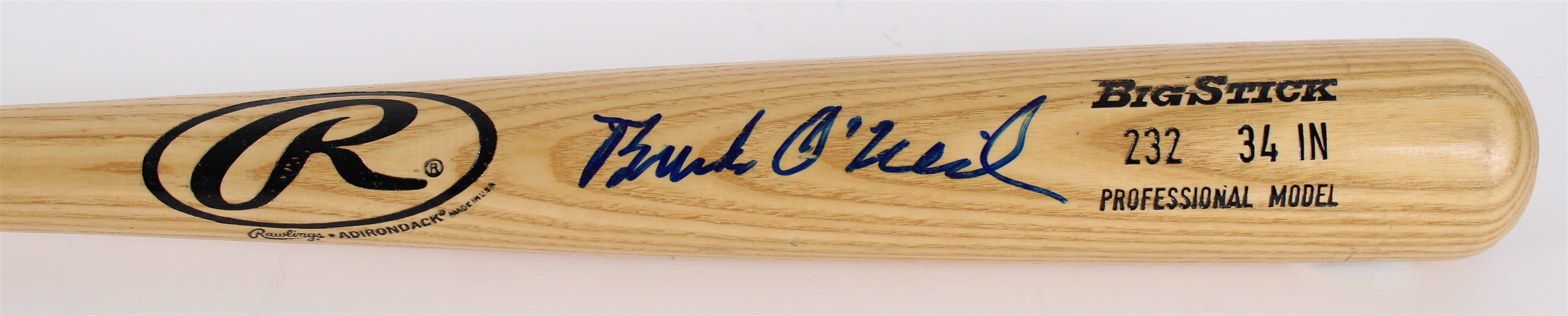 2000s Buck ONeil Negro Leagues Signed Rawlings Adirondack Bat (JSA)