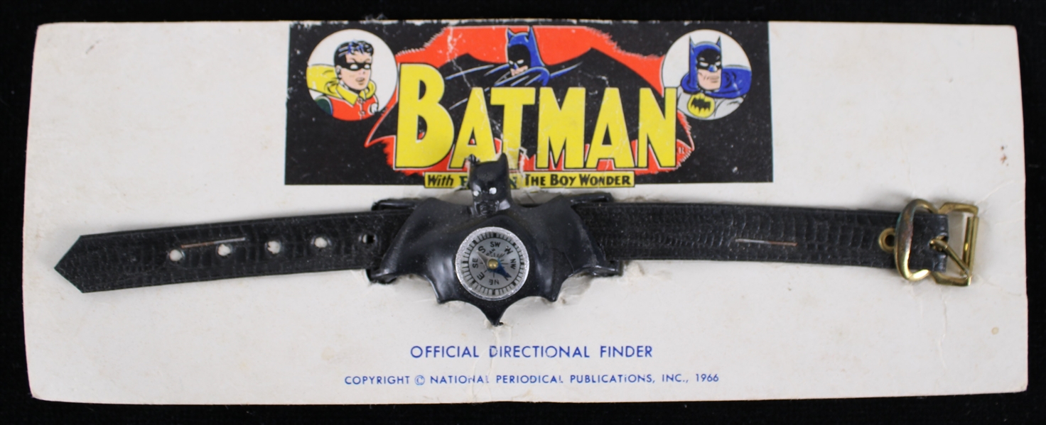 1966 Batman Official Directional Finder With Original Cardboard Backing