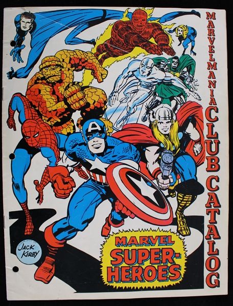 1969 Marvelmania Club Catalog