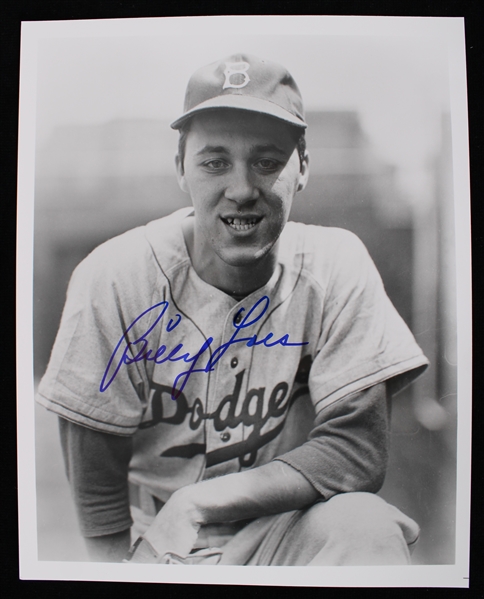 1950s Billy Loes Brooklyn Dodgers Signed 8x10 Photo (JSA)