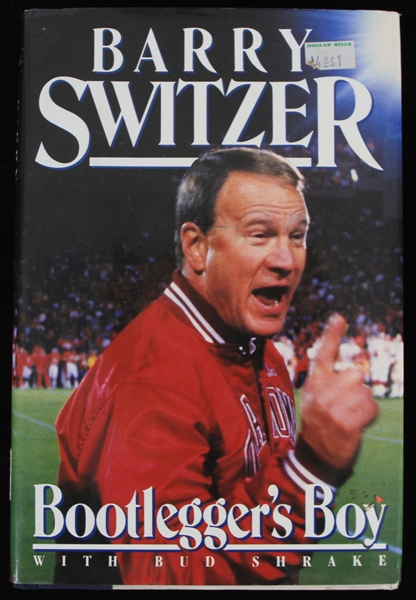 1990 Barry Switzer Bootleggers Boy Hardcover Book