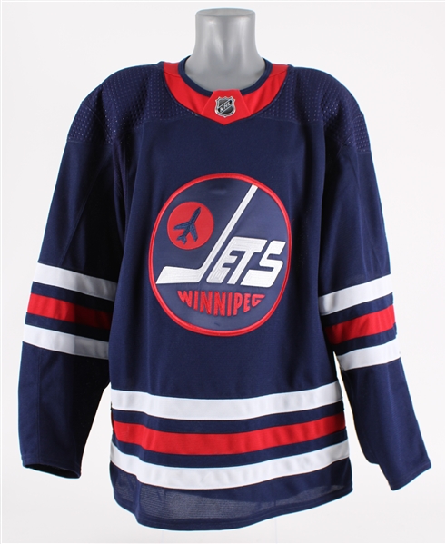 2019 (December 3rd) Andrew Copp Winnipeg Jets Game Worn Heritage Jersey (MEARS LOA/True North COA)