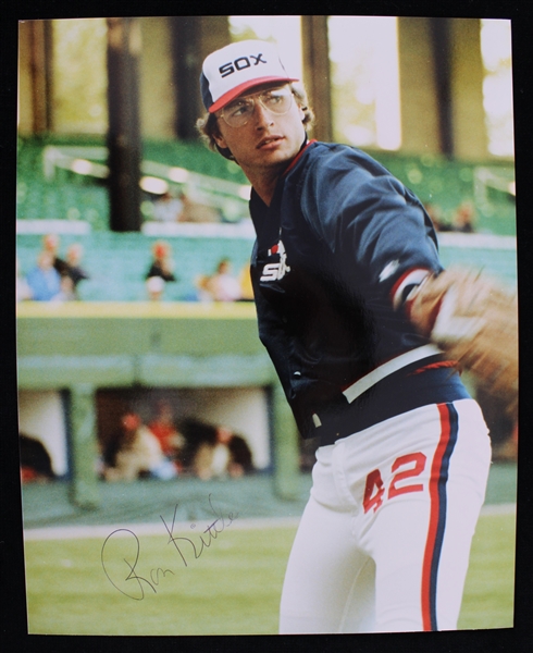 1982-86 Ron Kittle Chicago White Sox Signed 8x10 Photo (JSA)