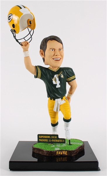 1996 Brett Favre Green Bay Packers Signed Super Bowl XXXI 23" Bobblehead (Favre Hologram) 