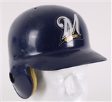 2004 Craig Counsell Milwaukee Brewers Game Worn Batting Helmet (MEARS LOA)