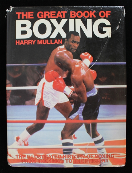 2000s Multi Signed The Great Book of Boxing Hardcover Book w/ 42 Signatures Including Pernell Whitaker, Roy Jones Jr., Evander Holyfield, Jake LaMotta & More *Full JSA Letter* 