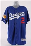 2017 Tommy Lasorda Los Angeles Dodgers Spring Training Jersey (MEARS LOA/MLB Hologram)