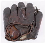 1920s Dave Bancroft Player Endorsed Store Model Baseball Mitt