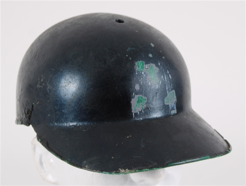 1955-65 Game Worn Batting Helmet Originating from Personal Collection of Hank Aaron (MEARS LOA/Susan Bailey Letter)