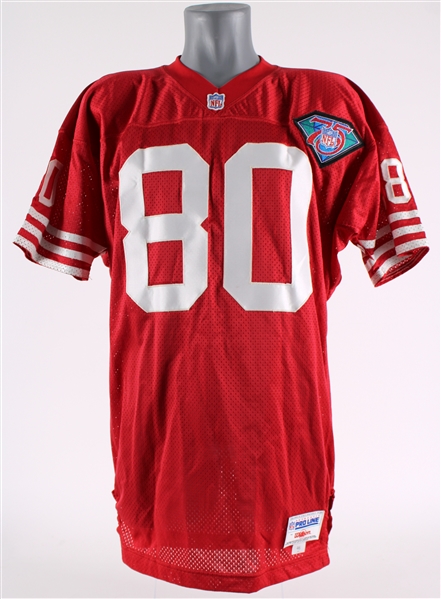 1994 Jerry Rice San Francisco 49ers Signed Jersey (JSA)