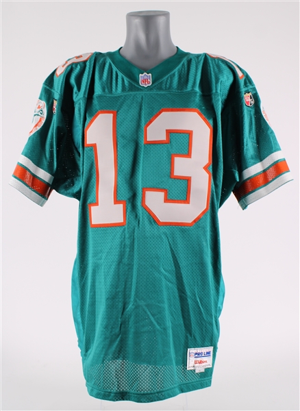 1990s Dan Marino Miami Dolphins Jersey w/ Clubhouse Signature 