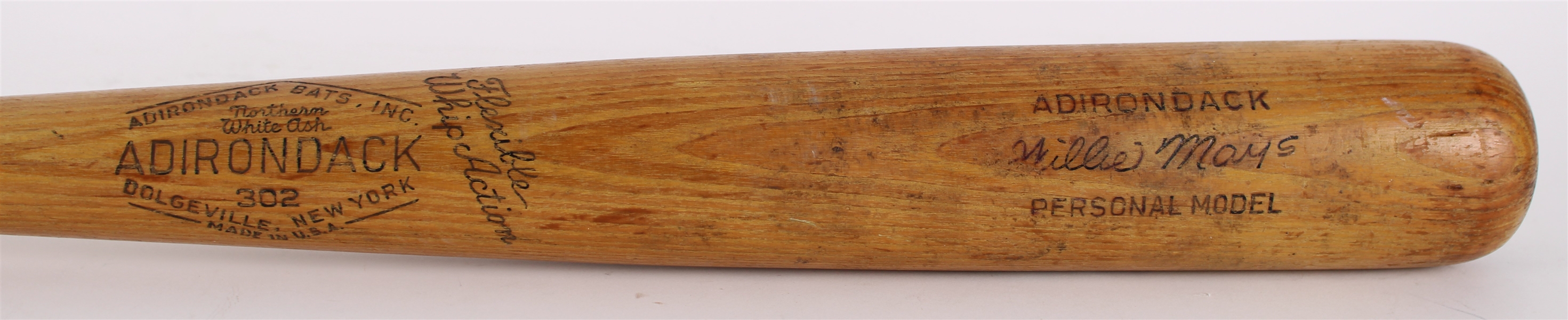 1958-68 Willie Mays San Francisco Giants Adirondack Store Model Bat