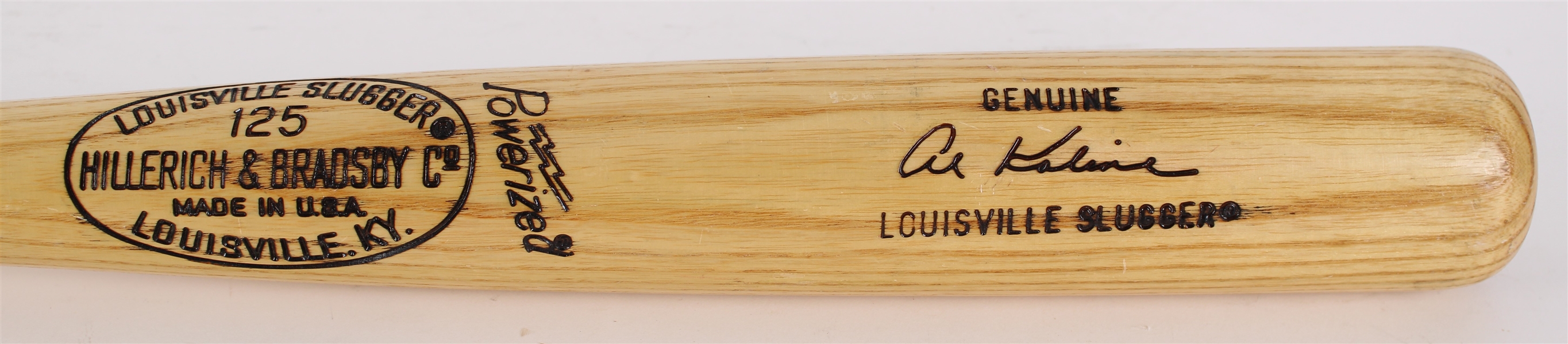 1980s Al Kaline Detroit Tigers H&B Louisville Slugger Store Model Show Bat