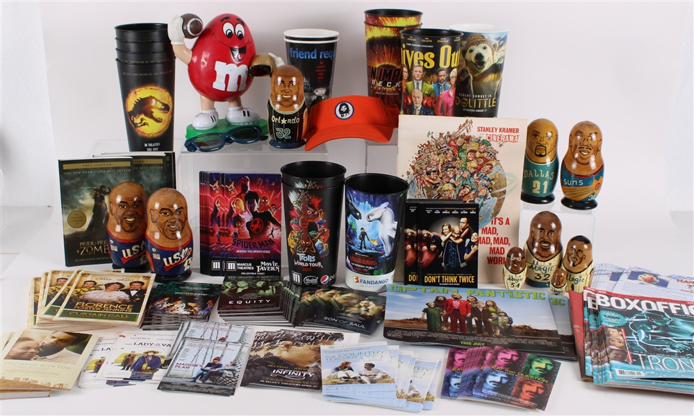 1990s-2000s Movie Promo Card Collection, NBA Nesting Dolls & more (Lot of 300+)