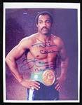 1970-1981 Ken Norton (d.2013) Autographed 8"x10" Color Photo *JSA*