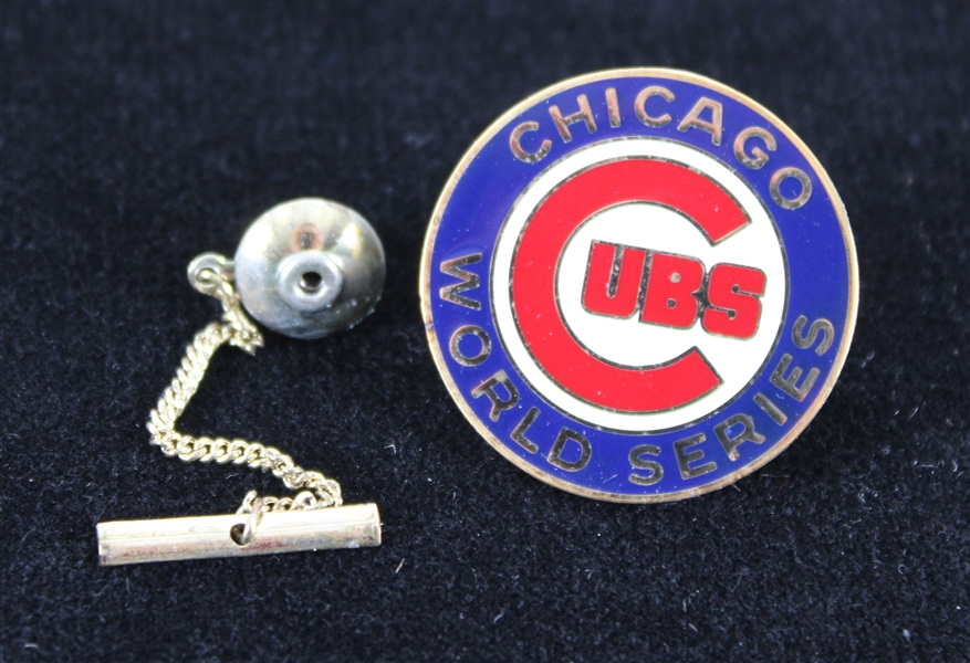 1960s Chicago Cubs Phantom World Series Tie Tack