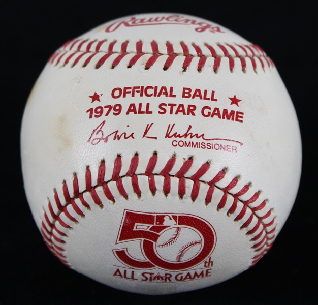 1979 Kingdome 50th MLB All Star Game Official Bowie Kuhn Baseball (MEARS LOA)