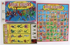 1980 Marvel Comics Super Heroes Strategy Game by Milton Bradley w/ Original 10x16 Box 