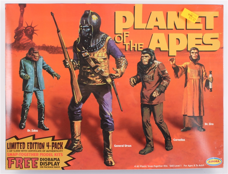 Planet of the Apes Reissue Aurora 15x4x19 Snap Together Model Kit (MIB)