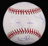 2006 Cincinnati Reds Multi Signed OML Selig Baseball w/ 10 Signatures Including Jerry Narron, David Ross & More **264**