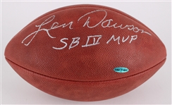 2000s Len Dawson Kansas City Chiefs Signed ONFL Rozelle Super Bowl IV Football (JSA/Upper Deck)