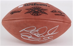 1986 Richard Dent Chicago Bears Signed ONFL Rozelle Super Bowl XX Football (JSA)