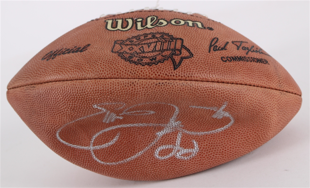 1994 Emmitt Smith Dallas Cowboys Signed ONFL Tagliabue Super Bowl XXVIII Football (JSA)