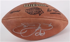 1994 Emmitt Smith Dallas Cowboys Signed ONFL Tagliabue Super Bowl XXVIII Football (JSA)