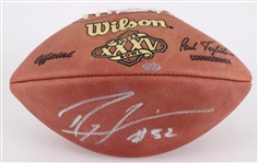 2001 Ray Lewis Baltimore Ravens Signed ONFL Tagliabue Super Bowl XXXV Football (JSA)