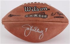 1999 John Elway Denver Broncos Signed ONFL Tagliabue Super Bowl XXXIII Football (JSA) 237/500