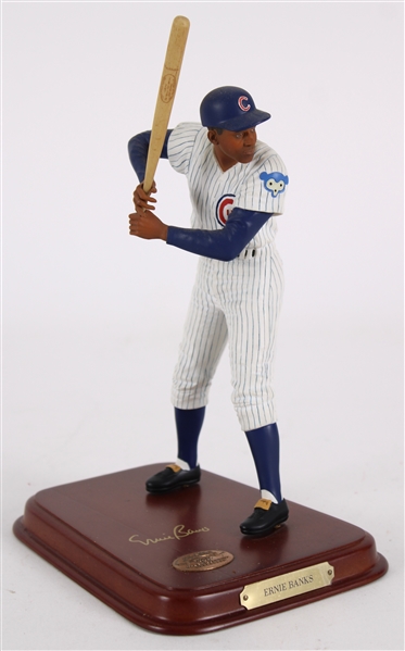 1990s Ernie Banks Chicago Cubs 9.5" Danbury Mint All Star Figurine 