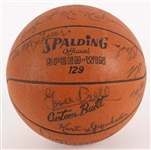 1970-71 Marquette Warriors Team Signed Basketball w/ Al McGuire, Jim Chones & More (JSA)