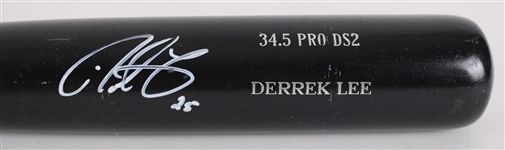 2004-10 Derrek Lee Chicago Cubs Signed Old Hickory Professional Model Bat (MEARS LOA/JSA)